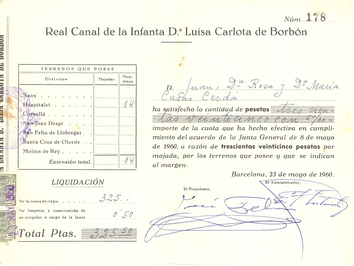 Rebut Canal de la Infanta 1960