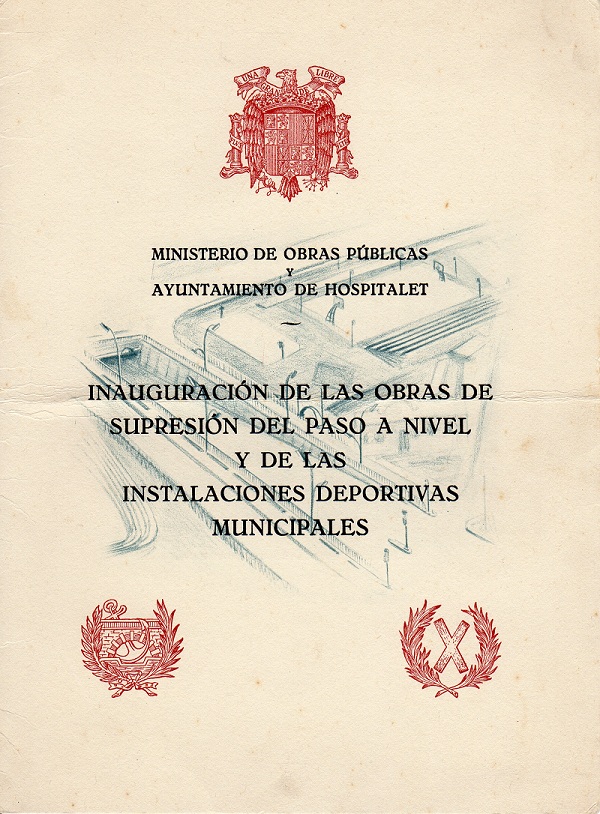 Acte inauguració instal·lacions esportives 1961