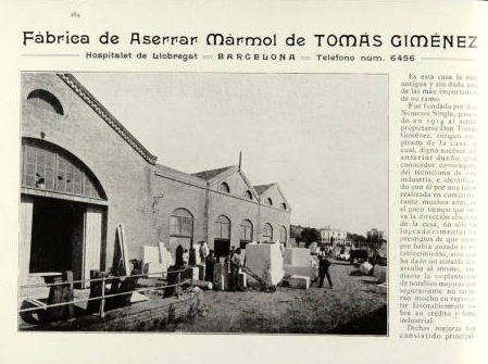 Fàbrica marbres Tomás Giménez