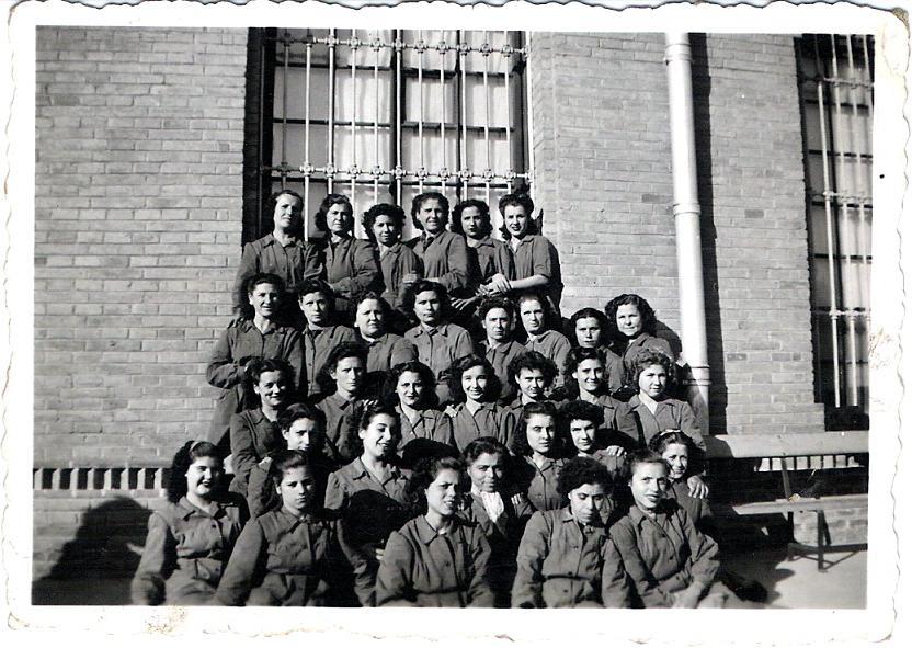 Dones treballadores de la fàbrica Tecla Sala