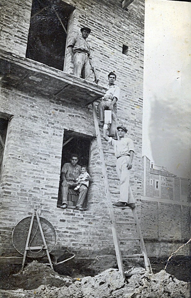 Casa en construcció en Sant Josep