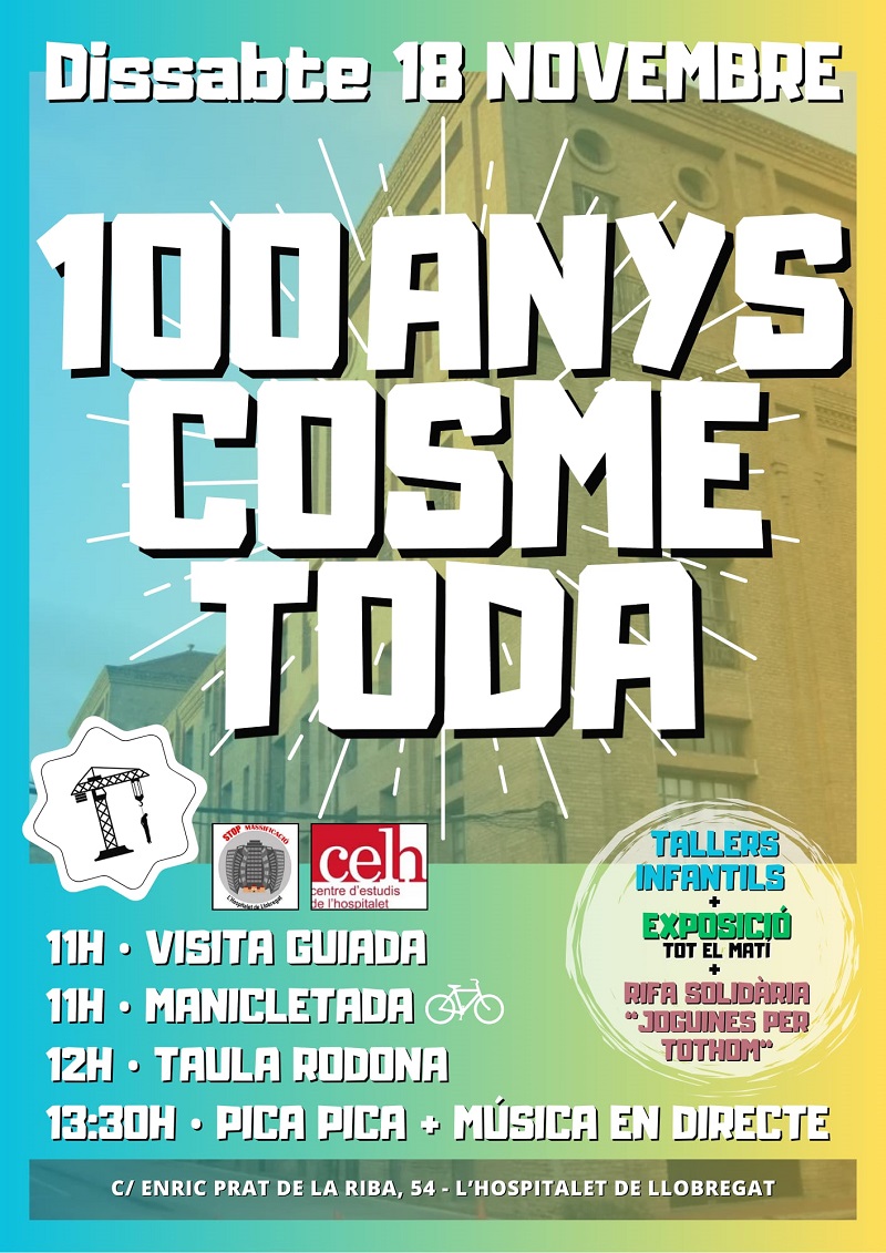 100 anys cosme toda cartell