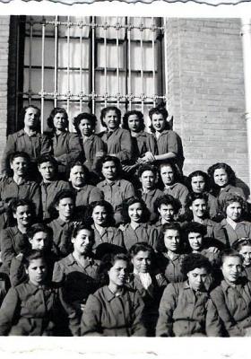 Dones treballadores de la fàbrica Tecla Sala