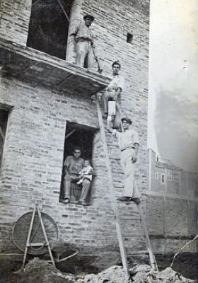 Casa en construcció en Sant Josep