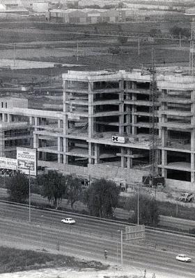 Hospital Duran i Reynals en construcció